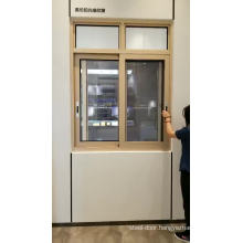 Office sliding aluminum glass window with mosquito net